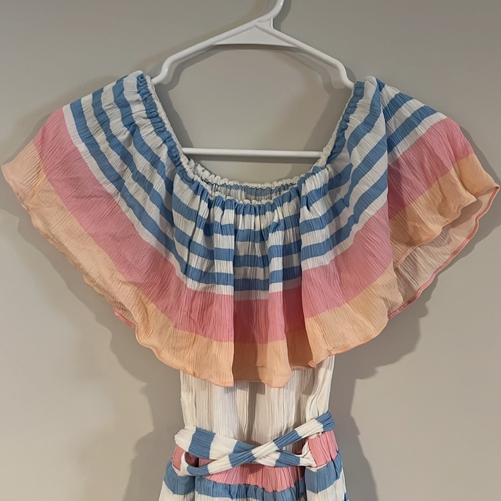 Mara Hoffman Swim Striped Romper - Picture 2 of 5
